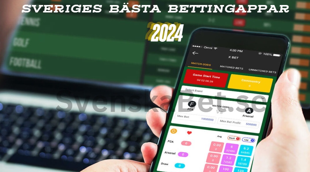 sveriges bästa bettingappar