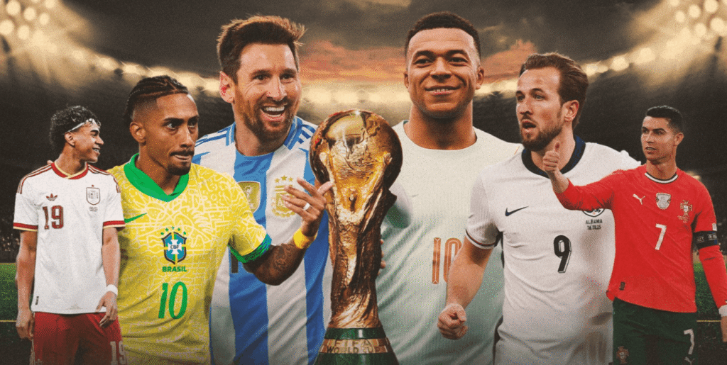 Favoriter att vinna Fotbolls-VM 2026 med aktuella odds och guldkandidater